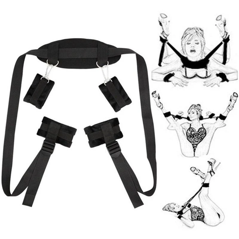 Spreizstange bdsm mit Gurten - Image 3