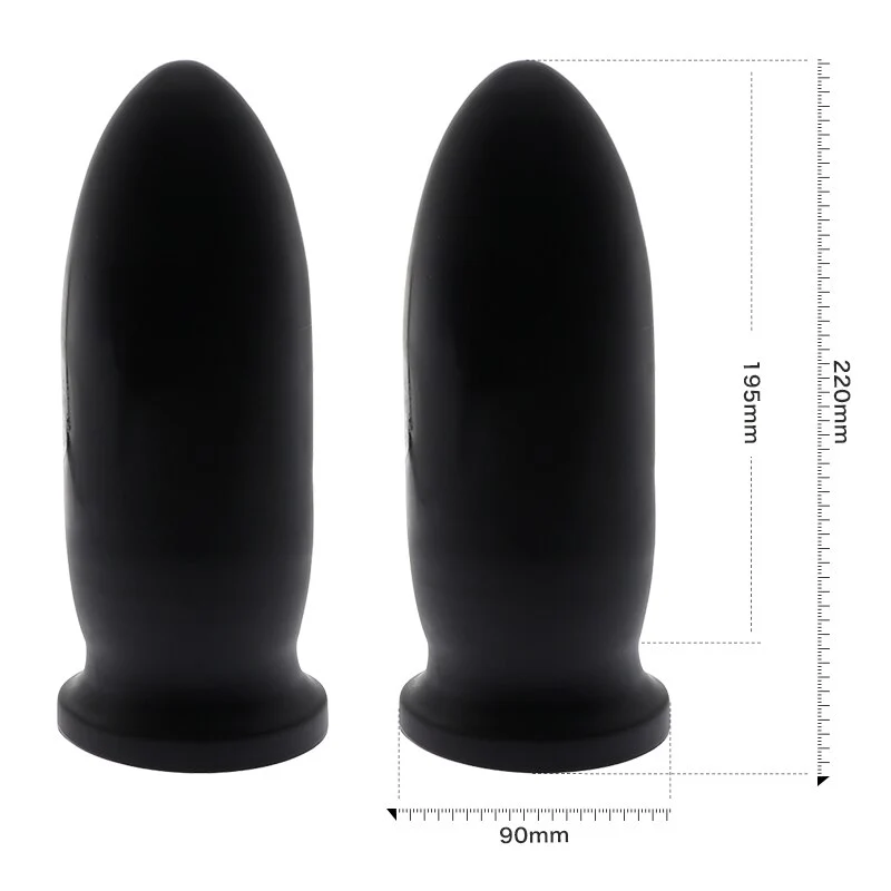 Silikon-Analplug 90mm - Keuschheitszubehör - Image 4