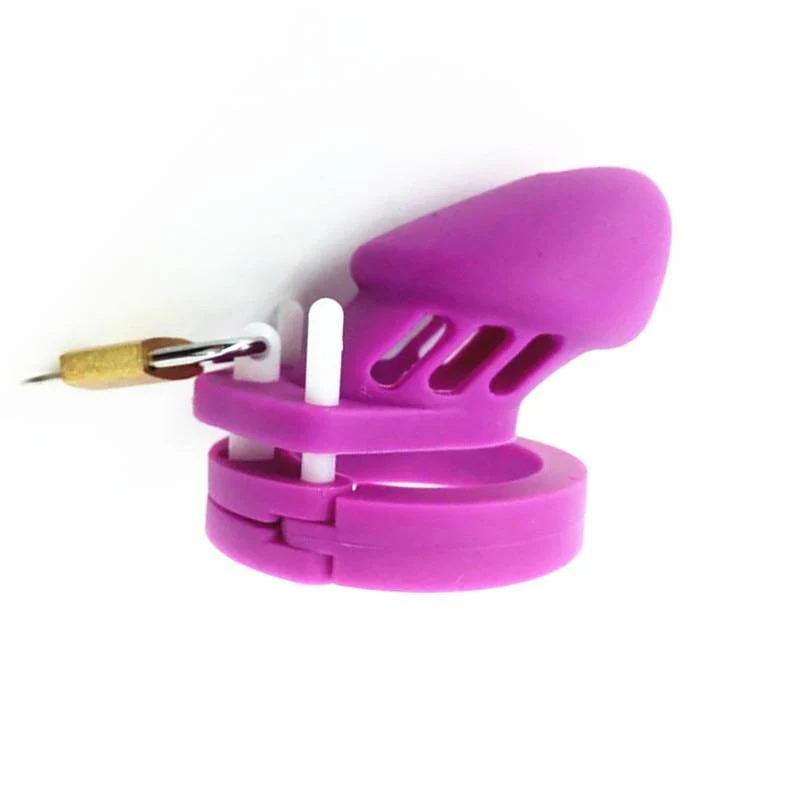 Silikon Keuschheitskäfig Mann - GB6000S Purple - Image 7