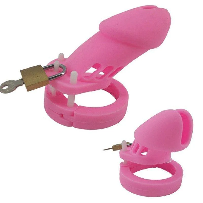 Silikon Peniskäfig Mann - GB6000 Pink