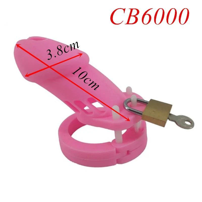 Silikon Peniskäfig Mann - GB6000 Pink - Image 5