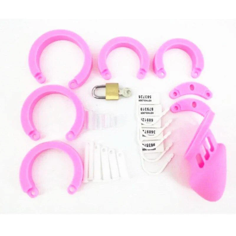 Silikon Peniskäfig Mann - GB6000 Pink - Image 6