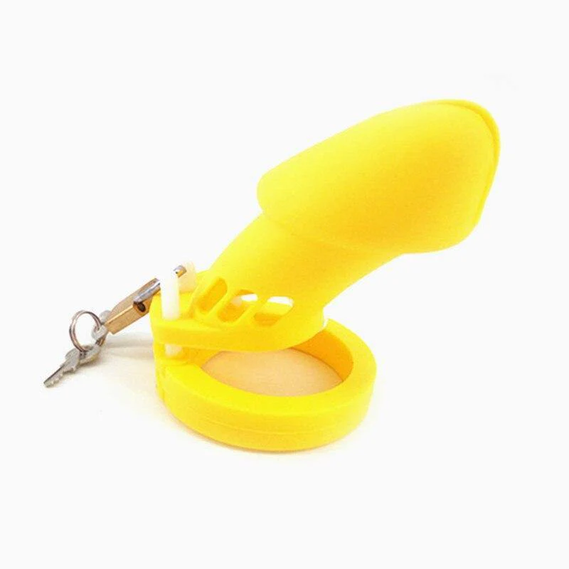 Silikon Peniskäfig Mann - GB6000 Yellow - Image 5