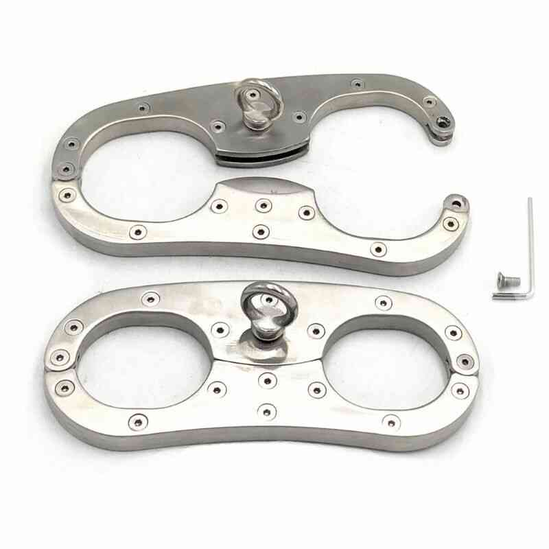 Sklaven Handschellen aus Stahl - Image 3