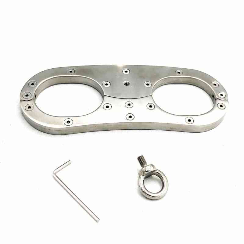 Sklaven Handschellen aus Stahl - Image 4