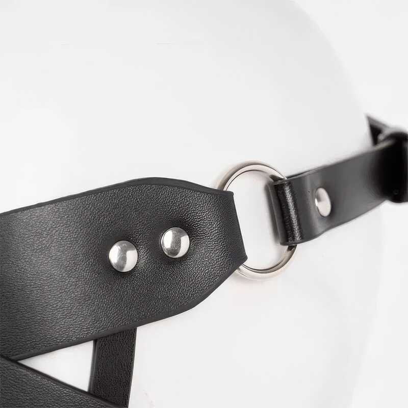 Lederstirnbandmaske BDSM - Image 5
