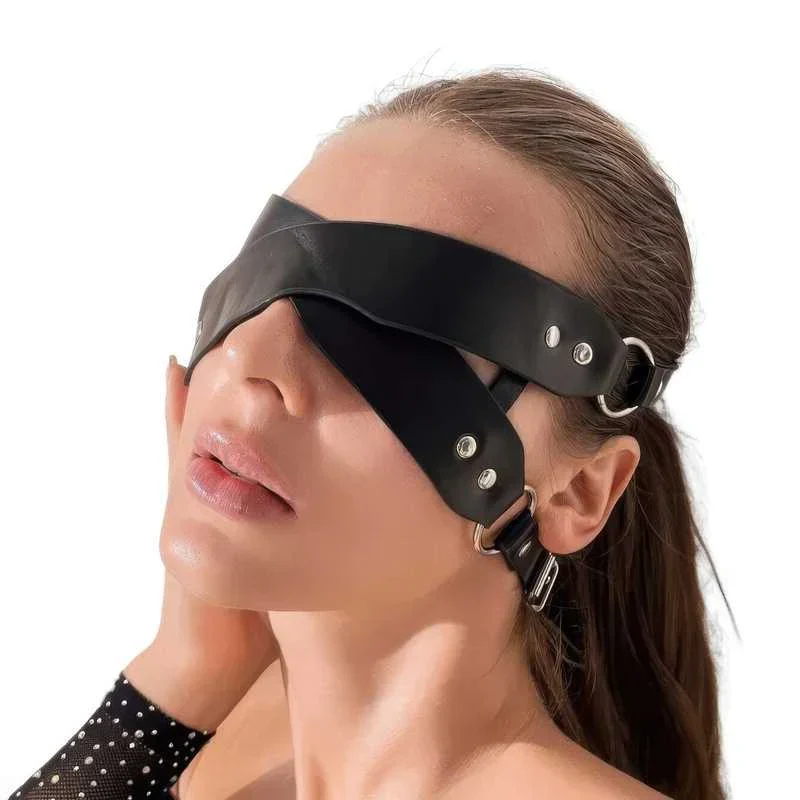 Lederstirnbandmaske BDSM - Image 7
