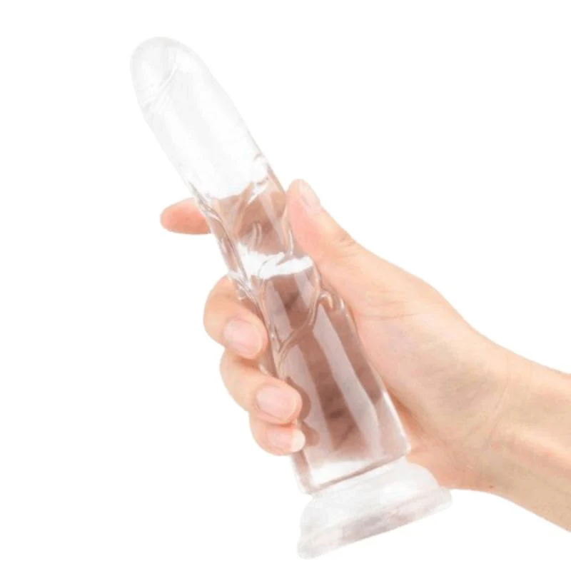Transparenter Dildo