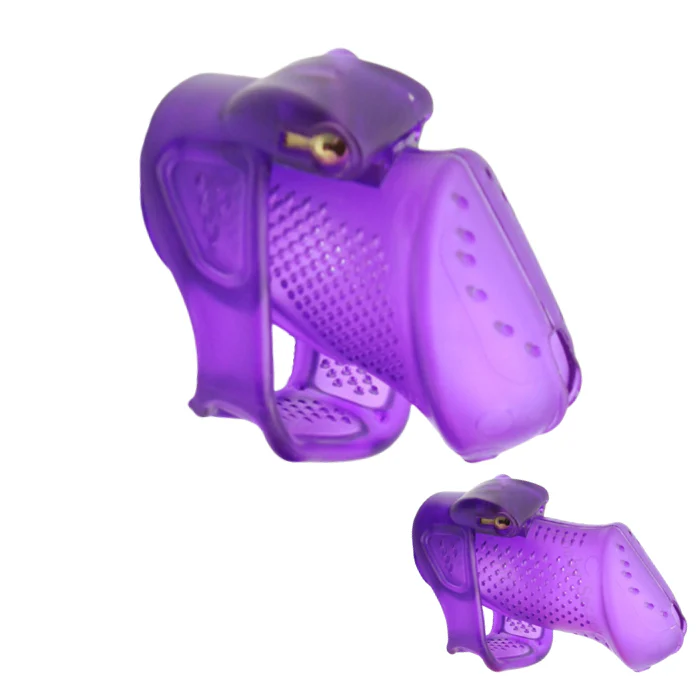 Ultralight Keuschheitskäfig Mann - VX 200 Purple