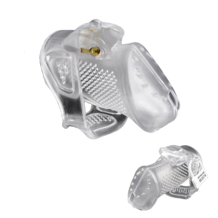 Ultralight Keuschheitskäfig Mann - VX 200 Transparent