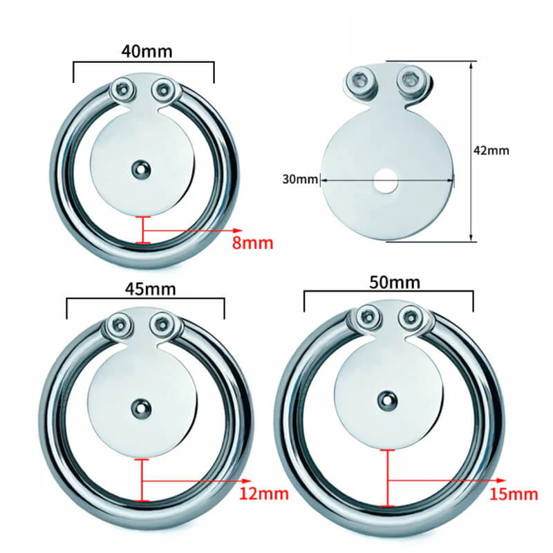 Umgekehrter Keuschheitskäfig mit Silikon-Urethral und Gürtel - Image 4