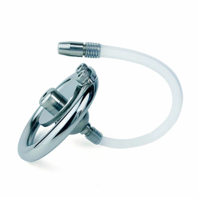Umgekehrter Keuschheitskäfig mit Silikon-Urethral und Gürtel - Image 5