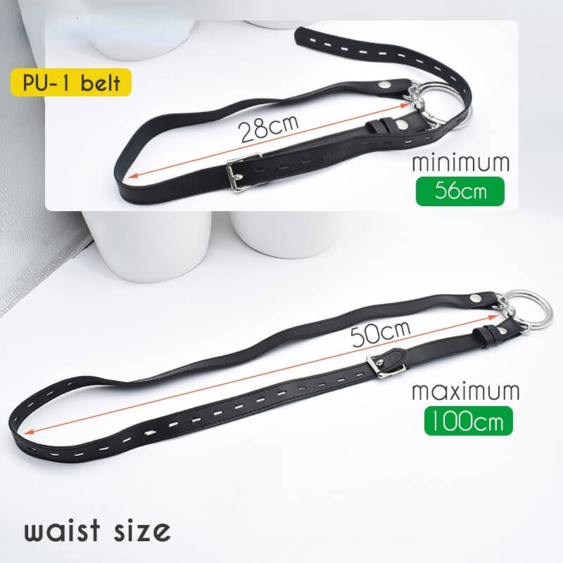 Umgekehrter Keuschheitskäfig mit Silikon-Urethral und Gürtel - Image 7