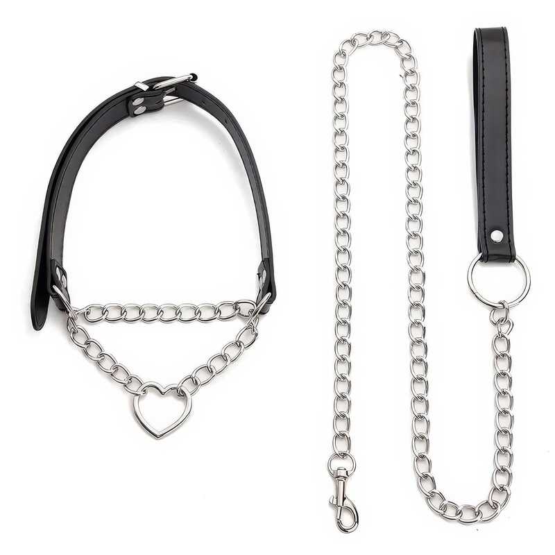 Chain Leine BDSM Halbe Halsband - Image 2