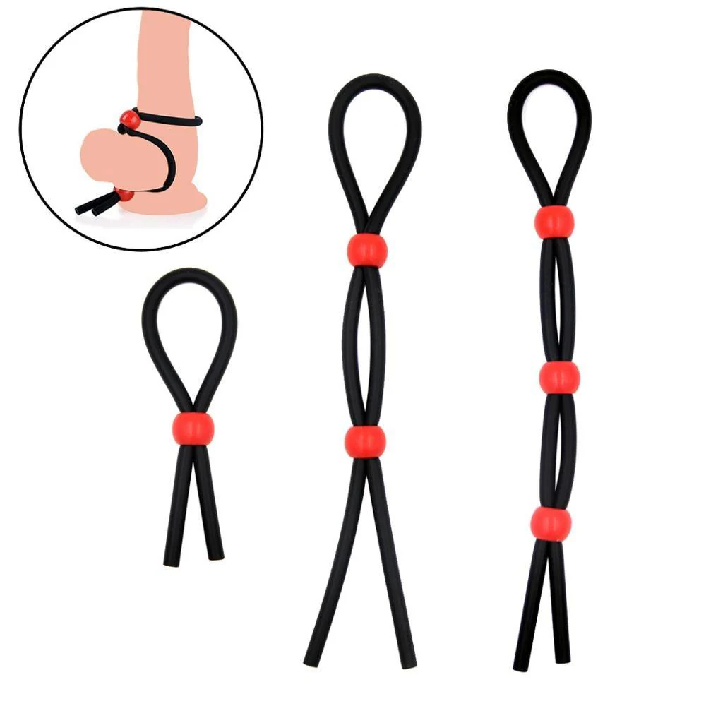 Einfache Seilspielzeuge für Penis und Hoden (3er Set) - Image 7